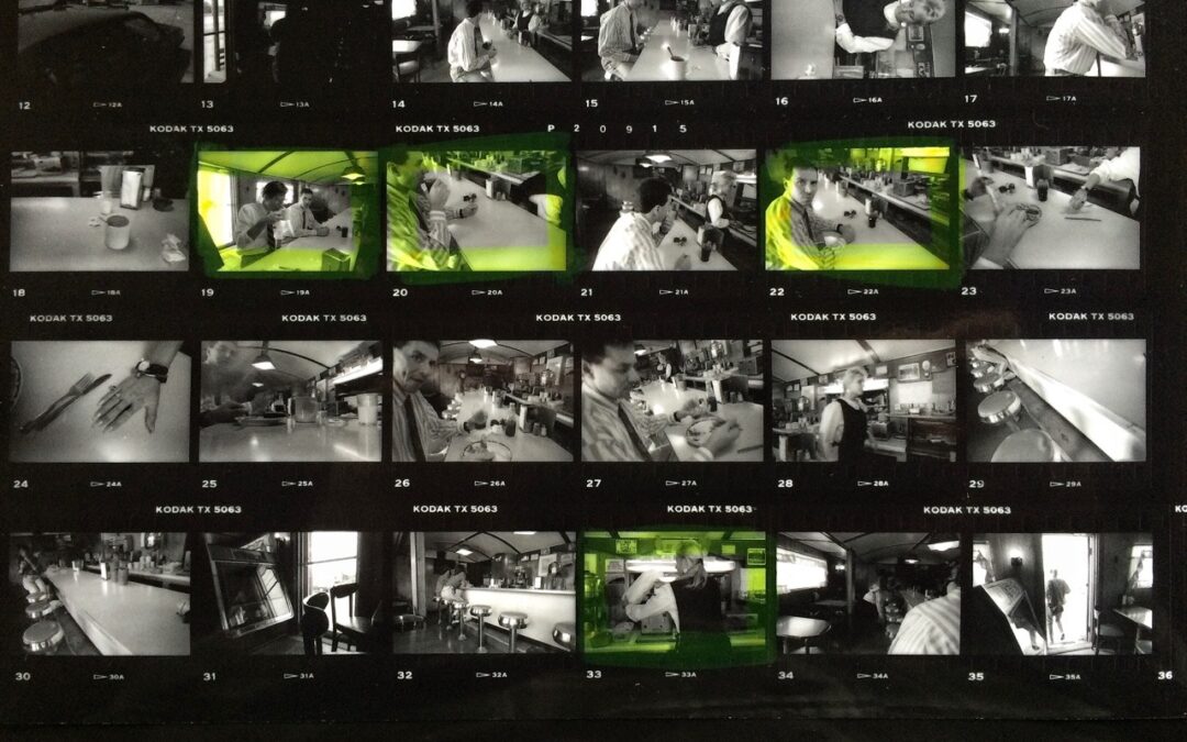 Diner proof sheet